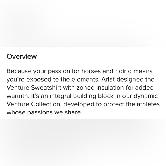 Ariat tek 1/2 zip black sweatshirt M new - Picture 12 of 12